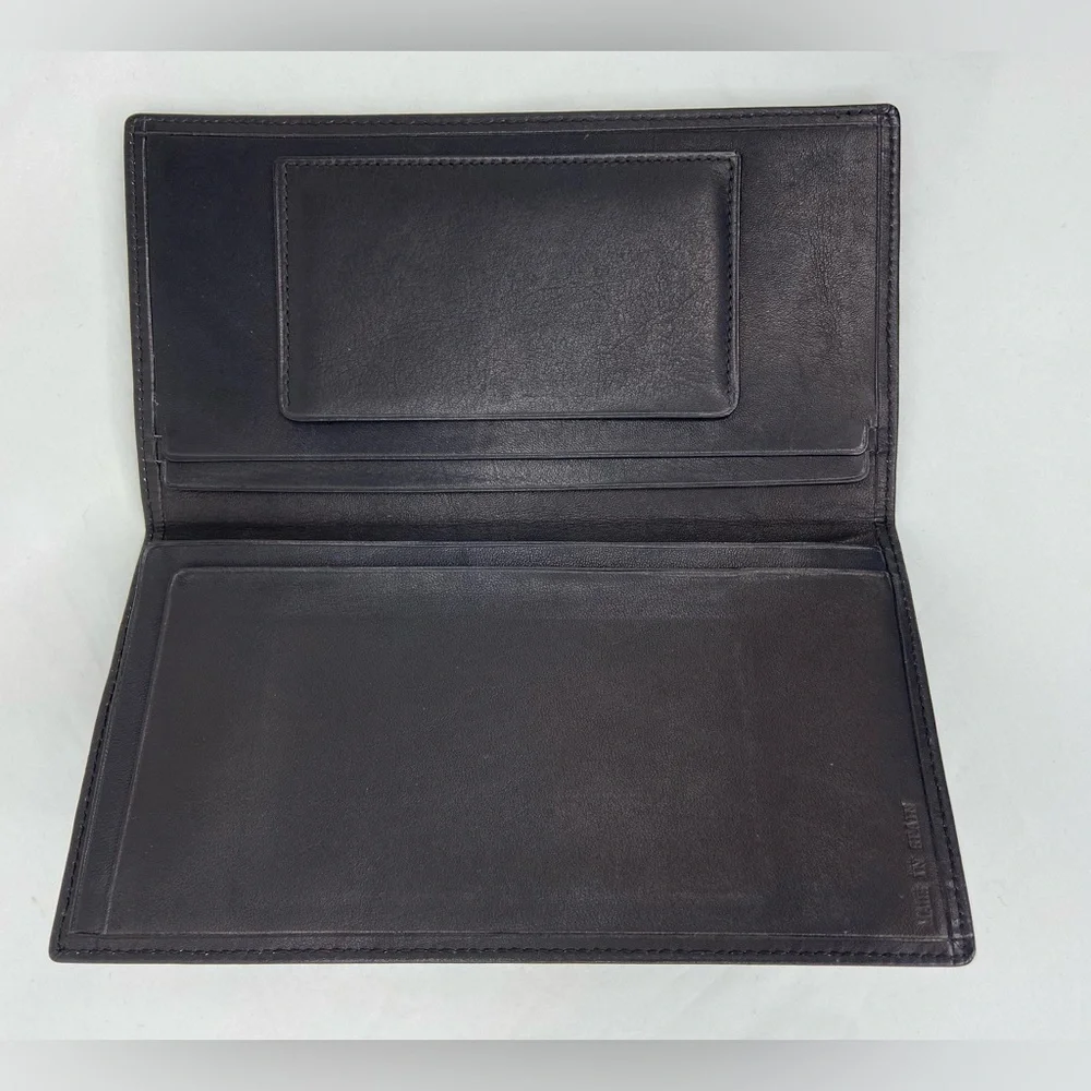 Vintage Men’s Leather wallet‎ Soft Spain Black